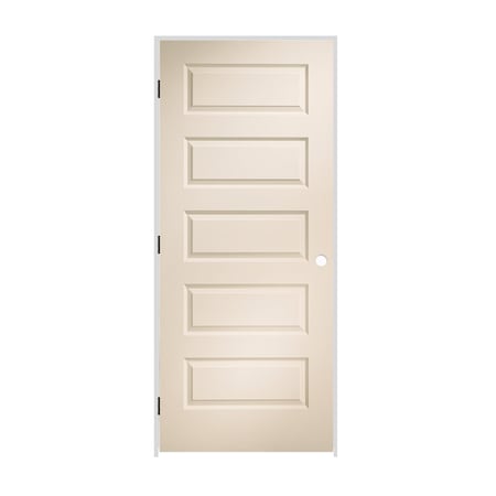 Trimlite Molded Door 36" x 80", Primed White, Fiberboard 3068MHCROCRH1D6916